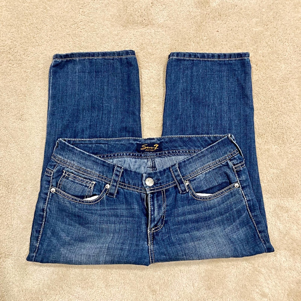Seven7 Capri Denim Jeans Size 8